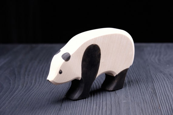 Baby Panda Wooden Animal Baby Panda Wooden Animal