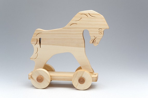 horse pull toy