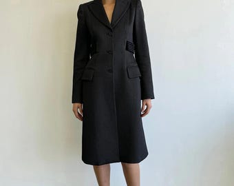 Vintage Roberto Cavalli Angels Patchwork Afghan Coat Shaggy Fur