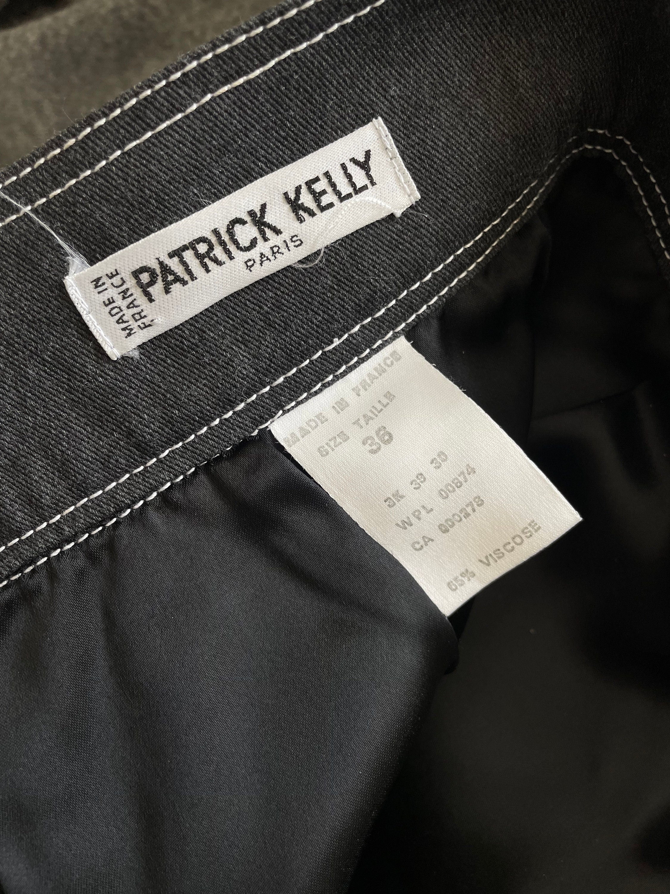 Patrick Kelly Spring 1989 Buttons Shorts Suit