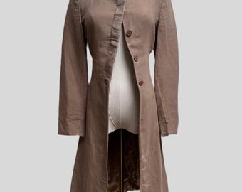 Y2K Emporio Armani Linen Coat