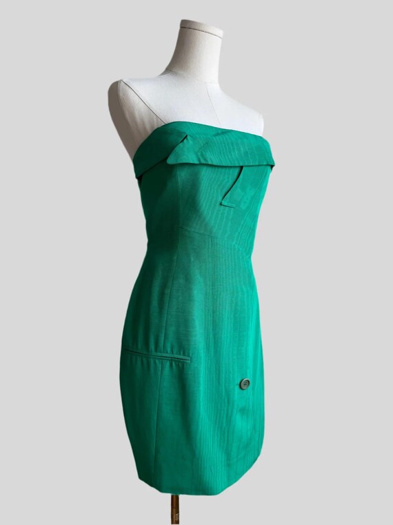 moschino cocktail dress Black cocktail dress with bow MOSCHINO CHEAP and CHIC For Sale at 1stDibs