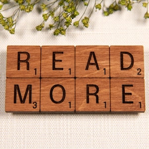 Read More Magnet, Light Academia Bookshelf Decor, Librarian Gift