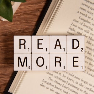 Leer más Imán de palabras, regalo para club de lectura, accesorios para amantes de los libros