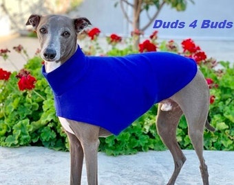 Italian Greyhound Clothing - Italy Greyhound - Dog Clothing - Dark Royal Blue Tee - Italian Greyhound Size