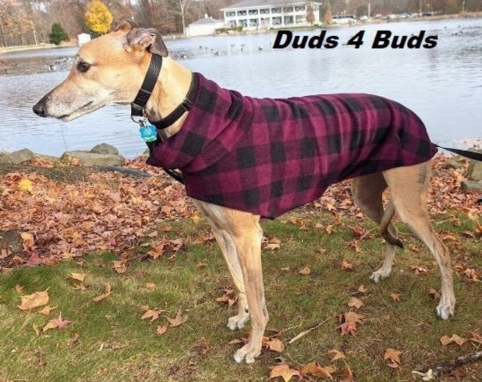 Greyhound Fleece Jackets Duds 4 Buds