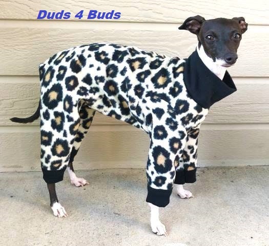 greyhound pyjamas brown stretch fleece, Greyhound onesie