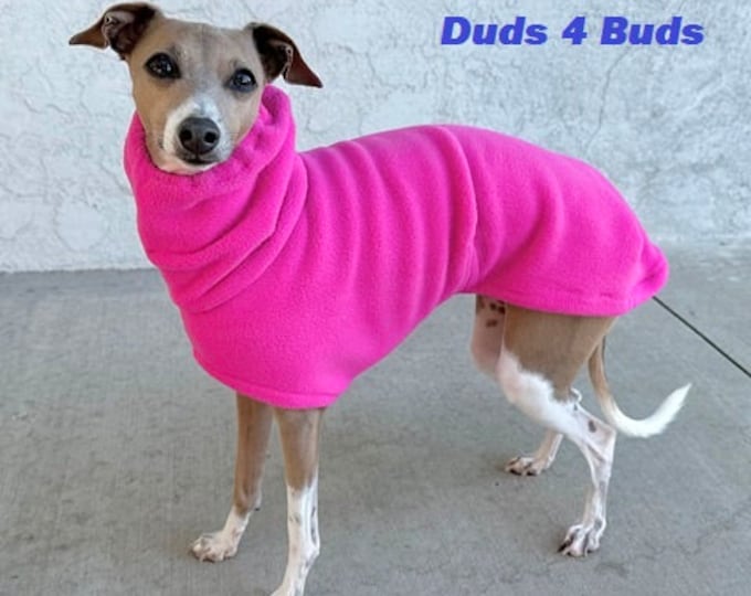 Italian Greyhound Clothing - Coat for Italian Greyhound - Dog Coat - Pet Apparel