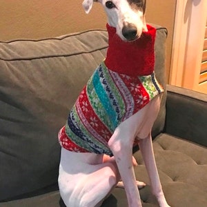 Italian Greyhound Sweater Ugly Christmas Sweater for Dog Pet Accessories Dog Sweater Small Dog Clothes Pet Christmas image 7