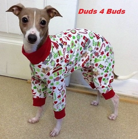greyhound pyjamas brown stretch fleece, Greyhound onesie