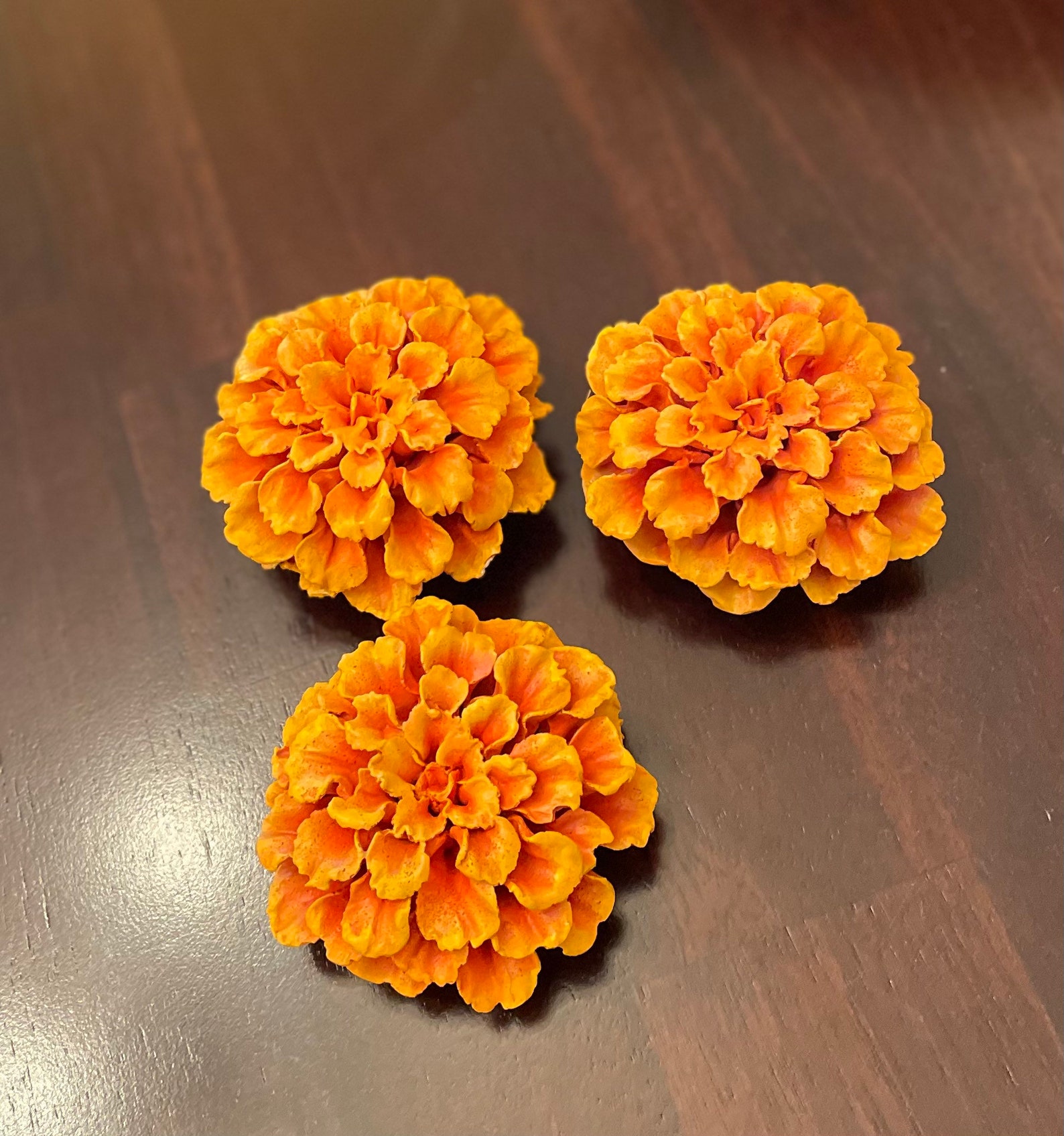 Marigold Flowers Ofrenda Flowers Decor Day of the Dead Etsy