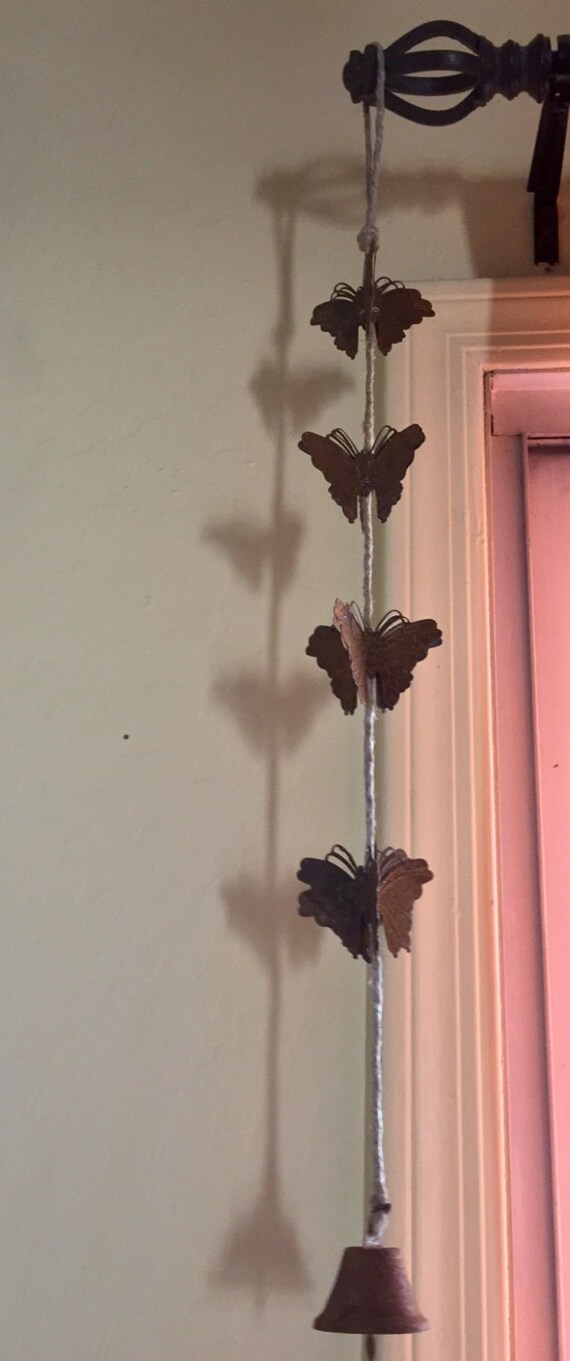 Rustic Hanging For Patio Curtain Rod Ceiling Fan Pull Door Etsy