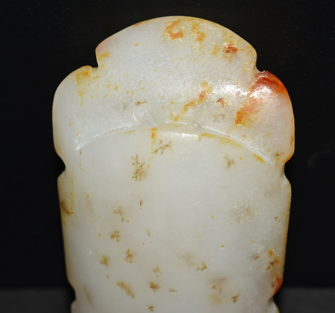 Han Dynasty Mutton Fat White Nephrite Imperial Throne Jade - Etsy