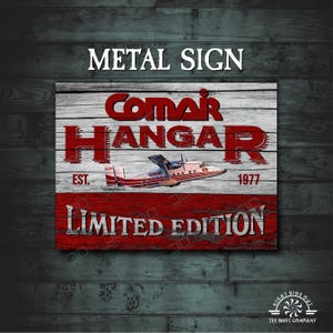 Comair metal sd3-30 shorts sign Aviation metal sign gift aviation sign Comair shorts gift Hangar sign Man cave aviation sign Mechanic gift