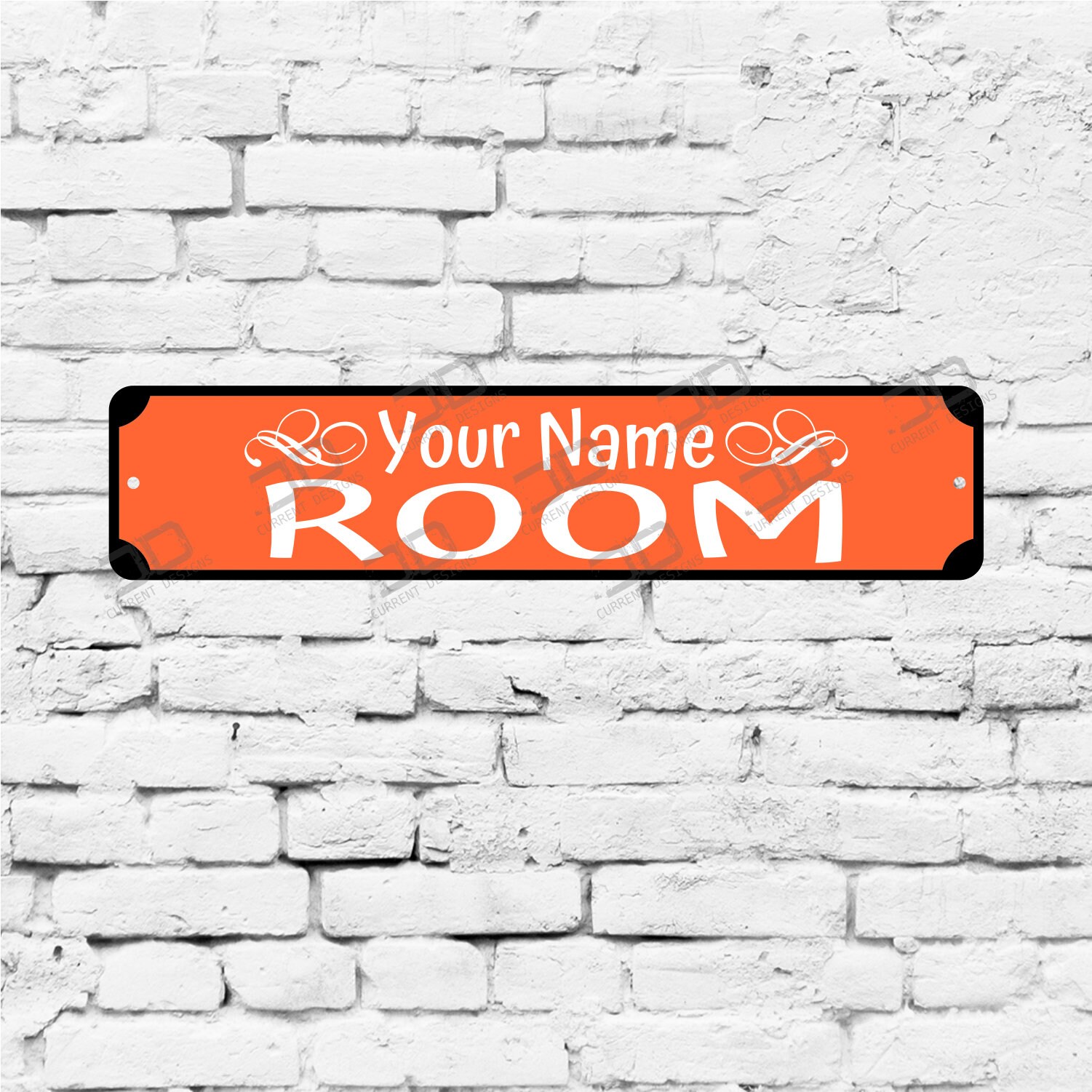 Room Sign Sticker Personalized Metal Room Sign, Kids Room Signs High Quality Aluminum ...
