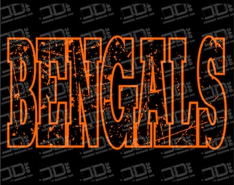 Bengals png printable download Sports football sublimation dtf dtg digital print Football designs Team shirt digital Mascot png Bengals file