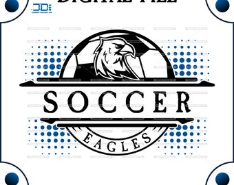 Fußball svg, Adler Fußball svg, Adler, Adler, Fußball, svg, dxf, eps, png, pdf, sublimation, cut print Datei, htv Vektor digitale Adler png
