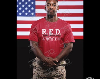 Remember Everyone Deployed Red Friday | Red Friday support | military family apparel | army mom gift | military gifts | soft cotton tee