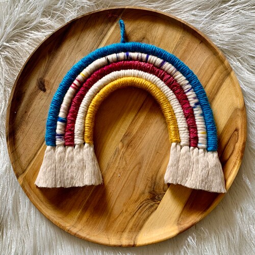 DIY Mini Boho Wall Hanging Kit Easy Kit Macrame Kit Etsy