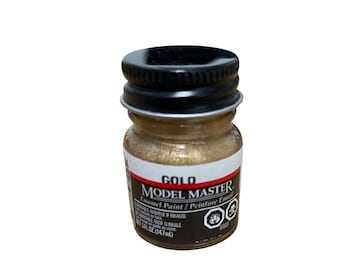 New TESTORS Model Master Gold, 1744, Enamel, 0.5 fl ounces