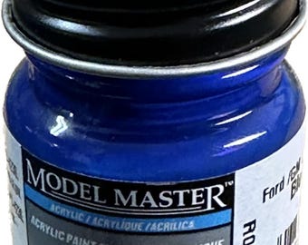 Testors Model Master Ford/GM Engine Blue 4661 Gloss Acrylic .5 oz