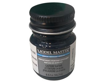 Testors Model Master FS 17038 Gloss Black 1/2 oz. ACRYLIC paint (4695)