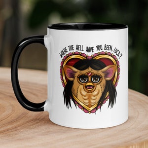 Twilight Saga &quot;Where the hell have you been, loca?&quot; Jacob Black, Furby, Meme Coffee Mug with Color Inside