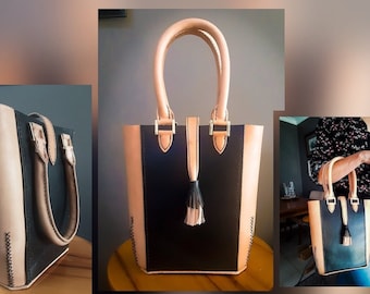 Padrão PDF de bolsa de couro