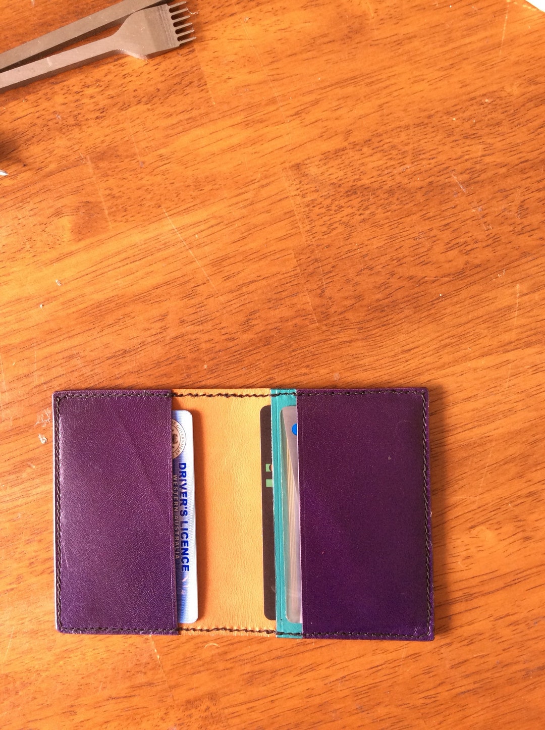 Mens' Card Wallet Etsy Australia