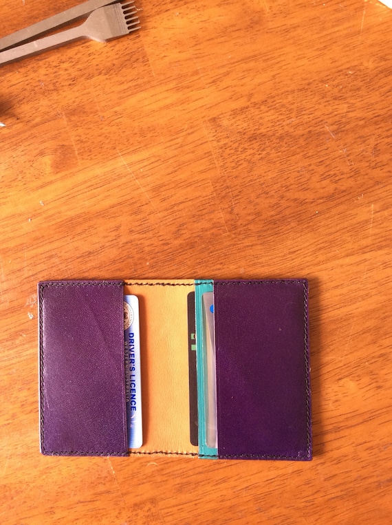 Mens' Card Wallet Etsy Australia