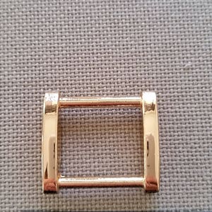Square bag ring/buckle 27mm x 24mm image 2
