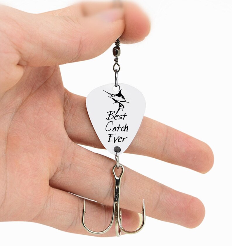 Custom Personalized Fishing Lure Engraved Fishing Hook Etsy