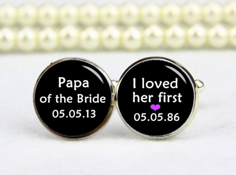 Personalized Cufflinks Tie Clips Tie Tacks Always /& Forever Cufflinks Photo Custom Wedding Cufflinks Groom Cufflinks Custom Any Text