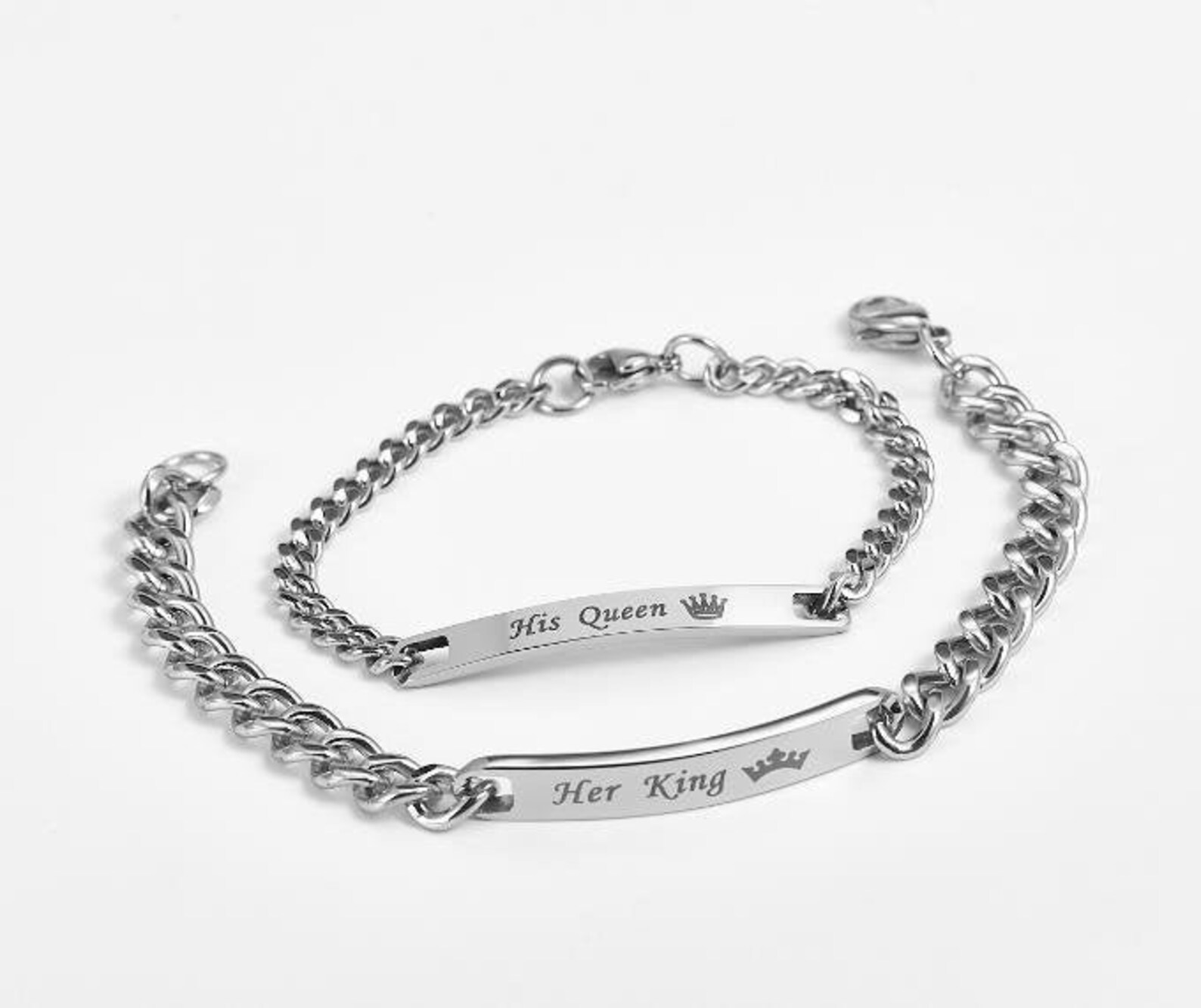 Custom Couples Bracelet Stainless Steel Bar Bracelet Bangle Etsy