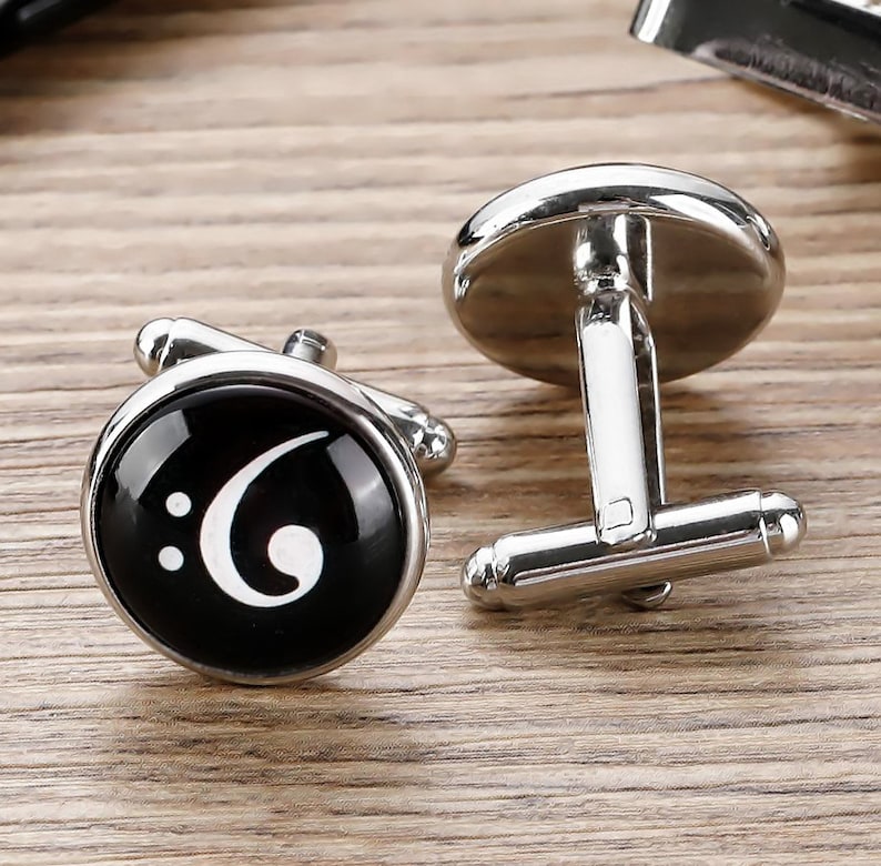 Custom Monogram Cufflinks 1920s Gatsby Cufflinks Initials Etsy