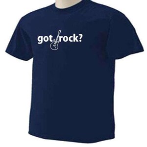 T-Shirt GOT ROCK GUITAR Musical Instrument Music Hobby Tee image 2