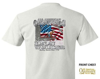 IRON WORKER American Outfitters Union Iron Worker Iron Worker Occupation Gift T-Shirt