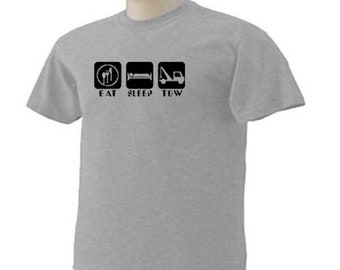 EAT SLEEP TOW Truck Driver Occupation T-Shirt