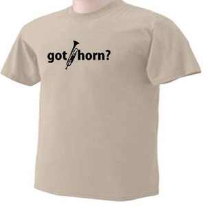 GOT HORN TRUMPET Instrument Musical Music Activity T-Shirt image 2