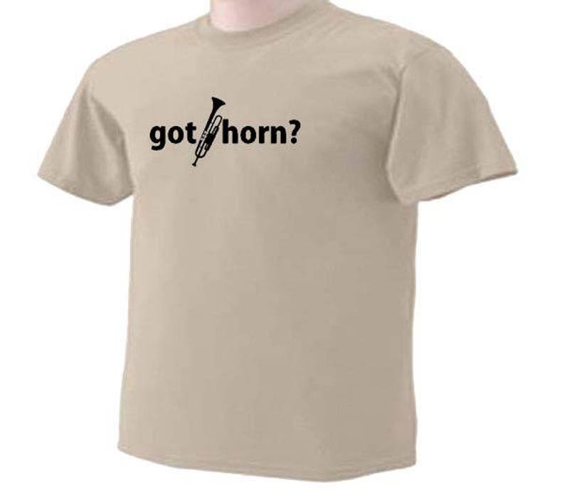 GOT HORN TRUMPET Instrument Musical Music Activity T-Shirt imagem 2