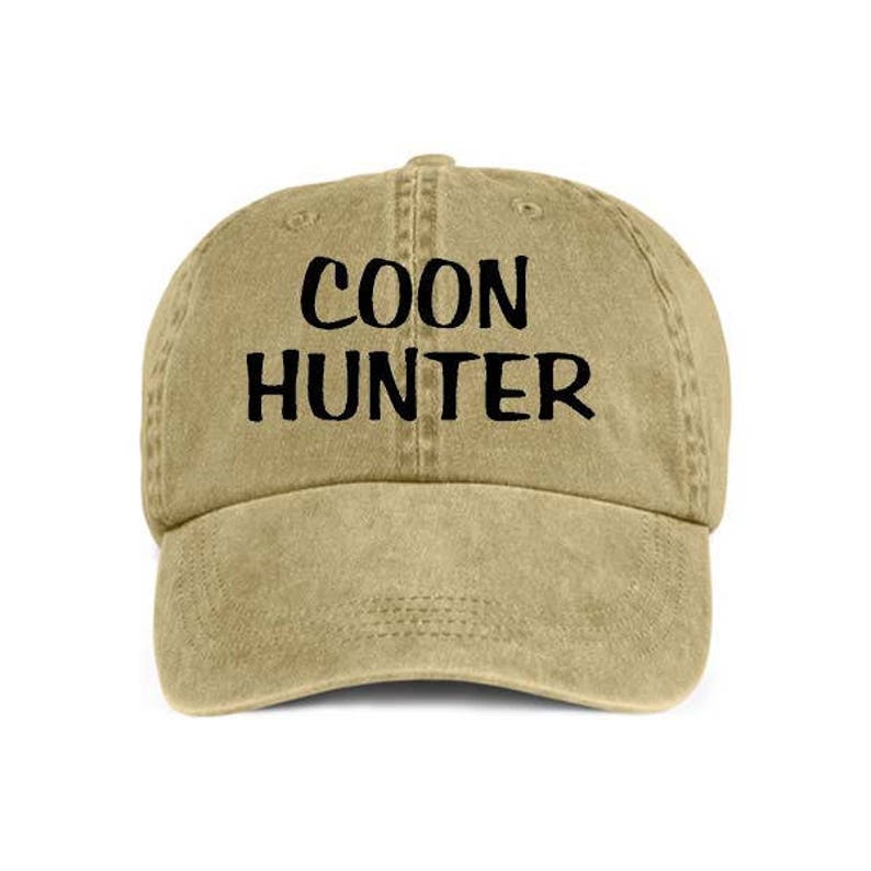 COON HUNTER DOGS Hunting Hunters Baseball Style Cap Hat Vinyl Etsy