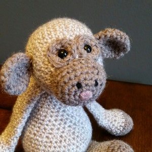 Crocheted Monkey Amigurumi image 5