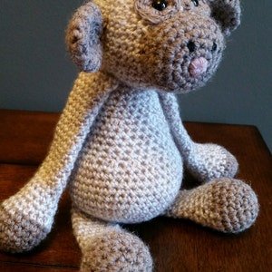 Crocheted Monkey Amigurumi image 1