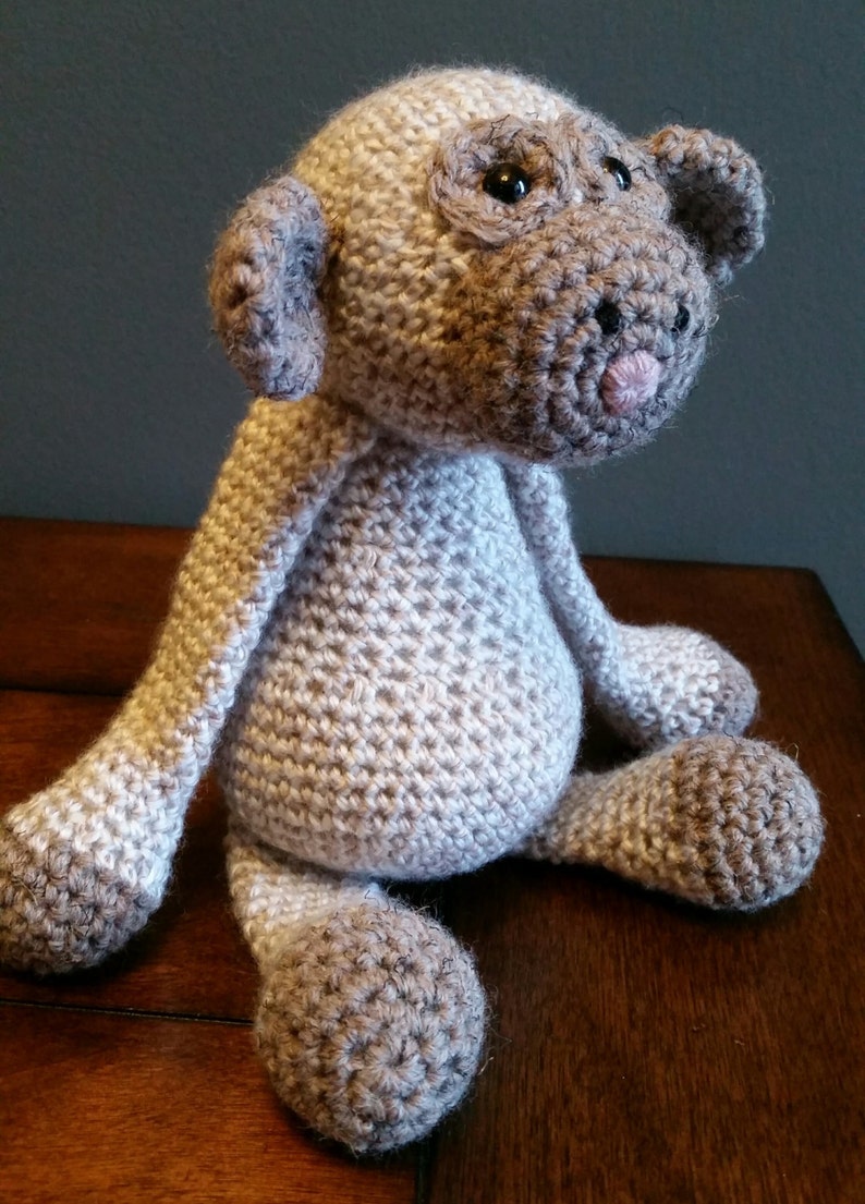 Crocheted Monkey Amigurumi image 1