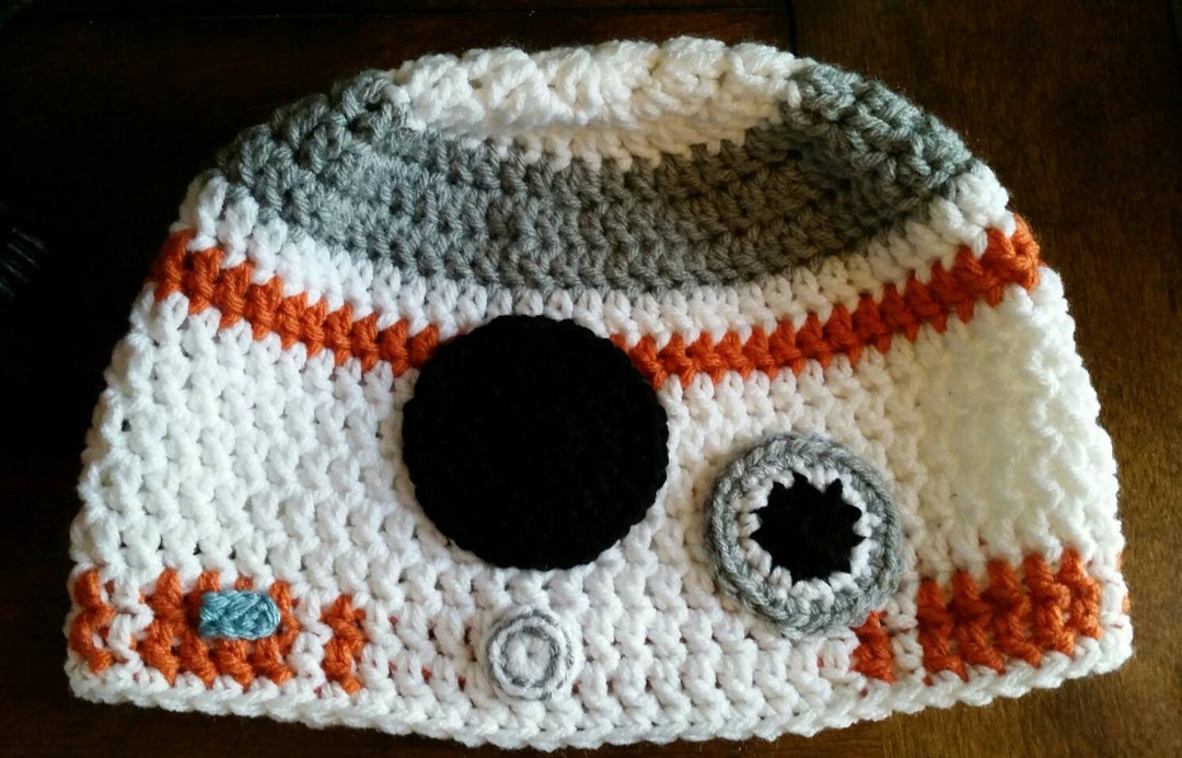 Adult BB8 Crochet Hat - Etsy display picture 3