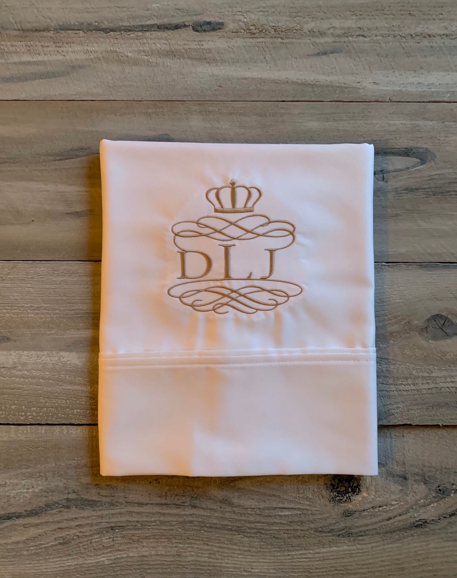 Monogram Pillowcase Set of Monogrammed Pillowcases Etsy UK