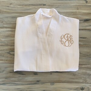 Monogram Robe, Bridesmaid Robe, Bridal Party Robe, Floral Robe ...
