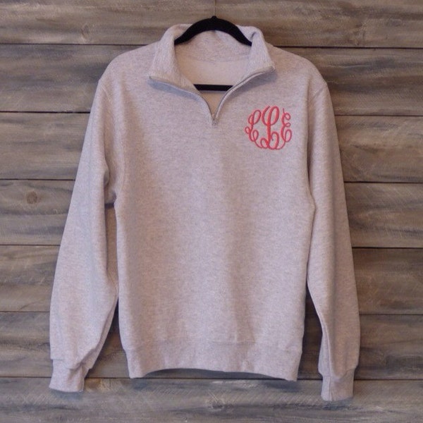 Monogram Sweatshirt - Etsy