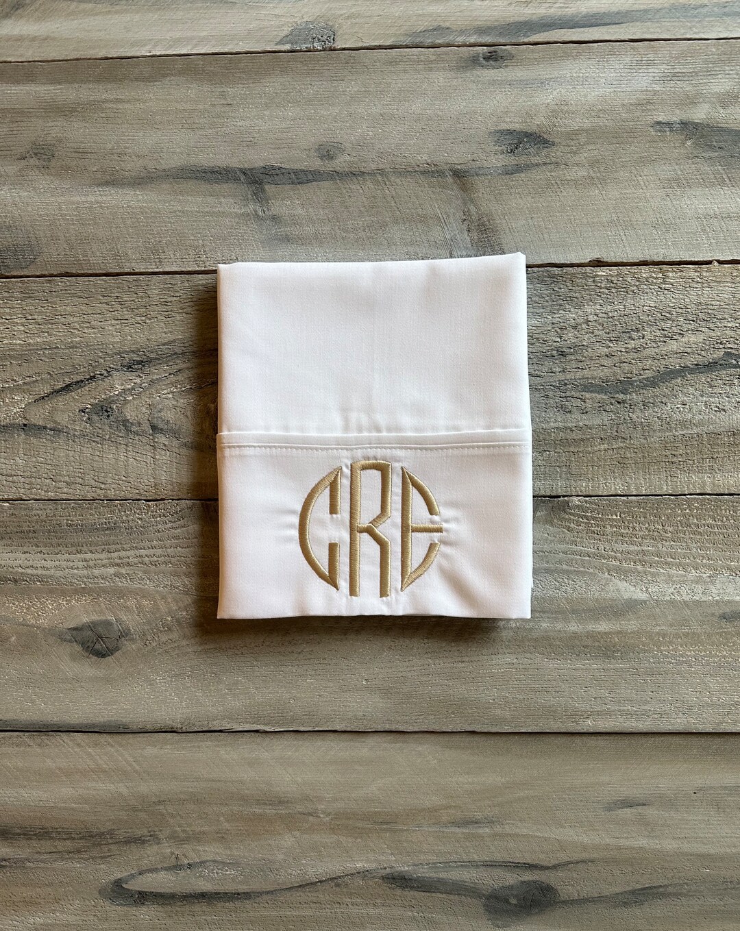 Monogram Pillowcase, Set of Monogrammed Pillowcases, Pillowcase