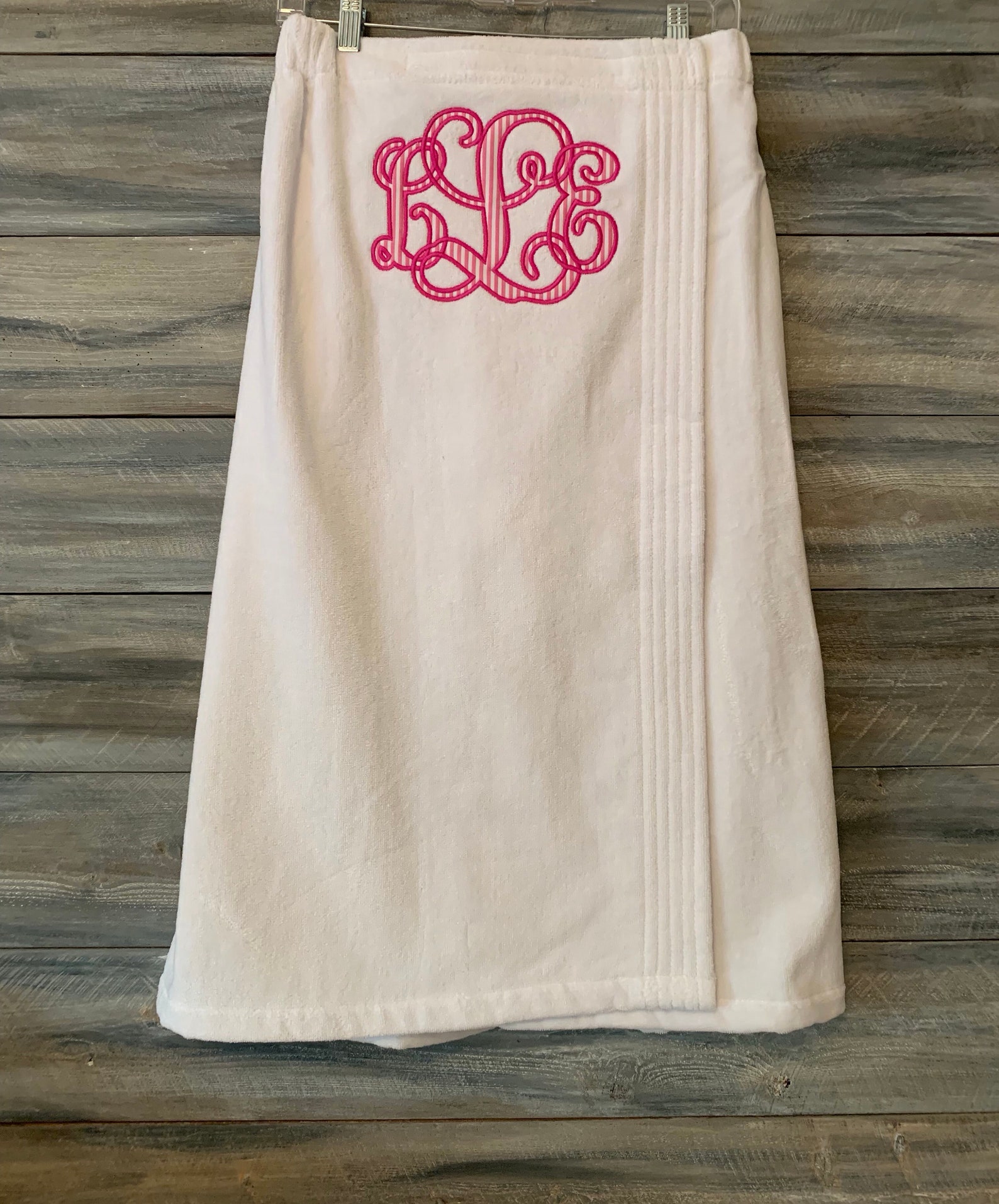 Monogram Towel Wrap Monogram Towel Monogram Bath Wrap Etsy